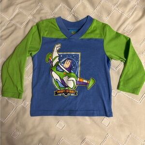 Kids Long Sleeve Shirt - Blue and Green